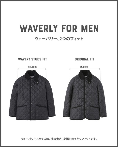 WAVERLY ウェーバリー｜ブラック｜メンズ｜アウター｜Traditional