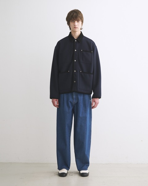 UNIONWEAR】WORK JACKET 002 ワークジャケット 002｜ブラック｜メンズ