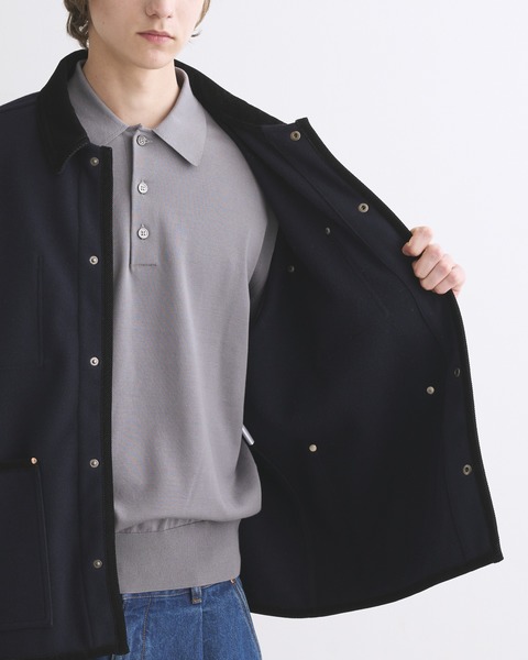 UNIONWEAR】WORK JACKET 002 ワークジャケット 002｜ブラック｜メンズ