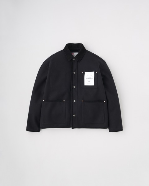 UNIONWEAR】WORK JACKET 002 ワークジャケット 002｜ブラック｜メンズ