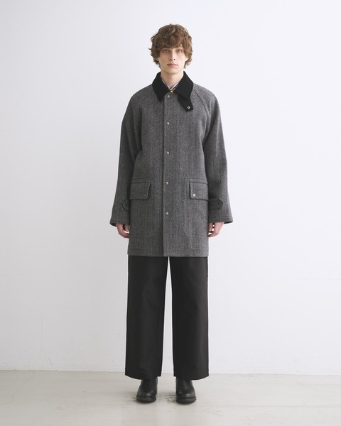 HARROGATE ハロゲート｜ブラウンヘリンボーン×グリーン｜ユニセックス