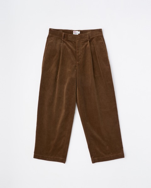 UNIONSLACKS 102 CORDUROY ユニオンスラック 102｜ブラック｜メンズ