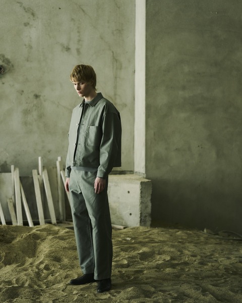 UNIONSLACKS 102 MOLESKIN ユニオンスラック 102｜グレー｜メンズ