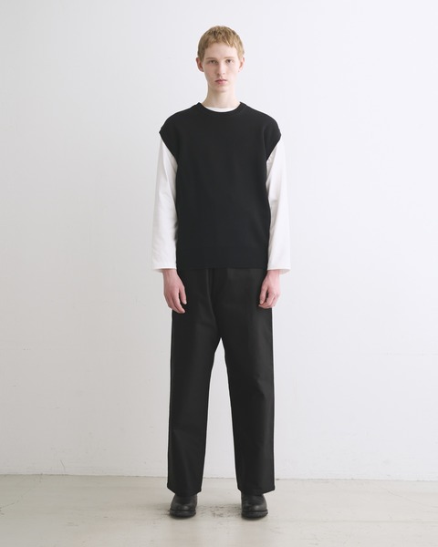 UNIONSLACKS 106 MOLESKIN ユニオンスラック 106｜ブラック｜メンズ