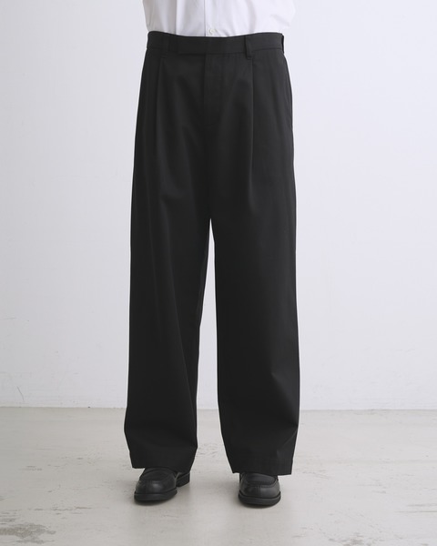 UNIONSLACKS 102L CHINO ユニオンスラック 102L｜ブラック｜メンズ