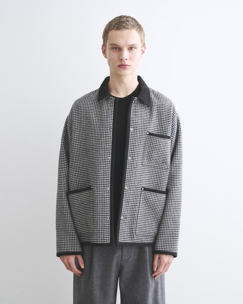 UNIONWEAR】WORK JACKET 002 ワークジャケット 002｜ブラウンチェック