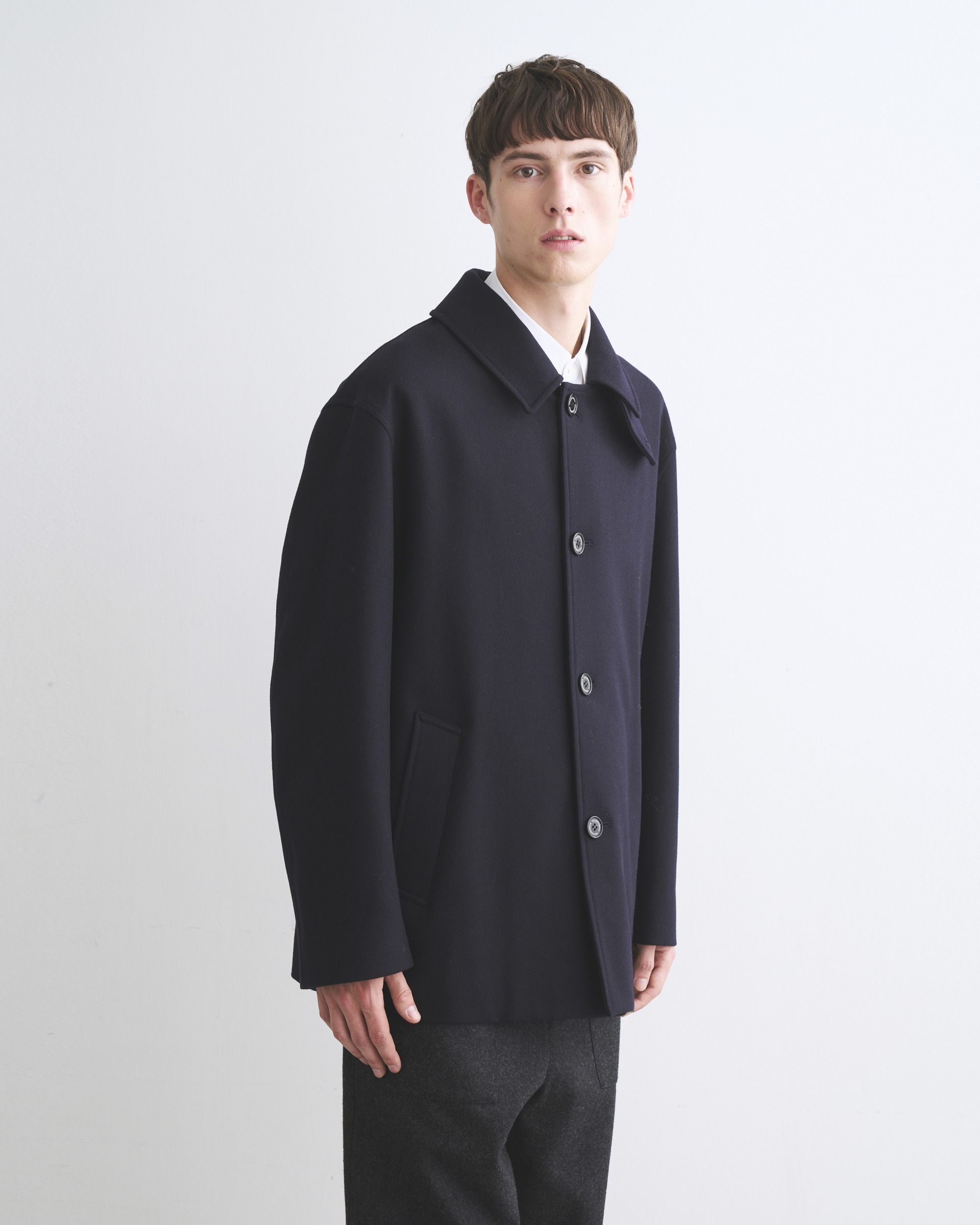 DERBY BUTTON THROUGH SHORT ダービー ボタンスルー ショート