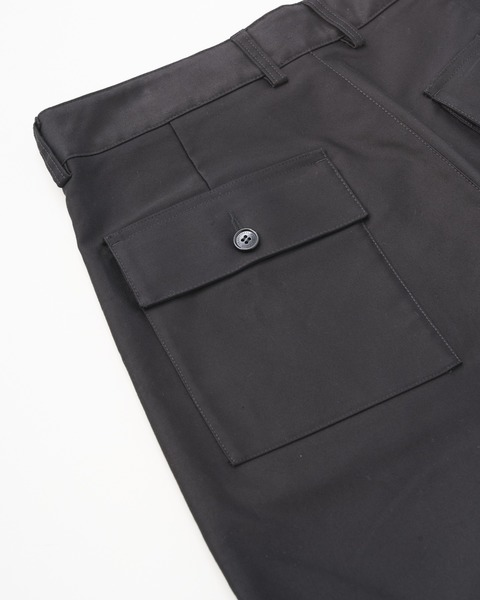 UNIONSLACKS 111 MOLESKIN ユニオンスラック 111｜ブラック｜メンズ