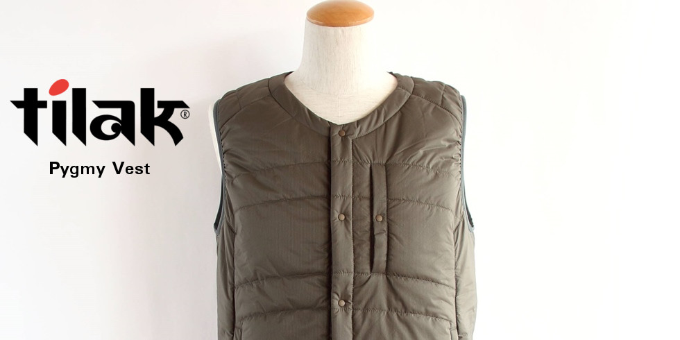 tilak (ティラック) PYGMY Vest (ピグミー ベスト) | TWOPEDAL