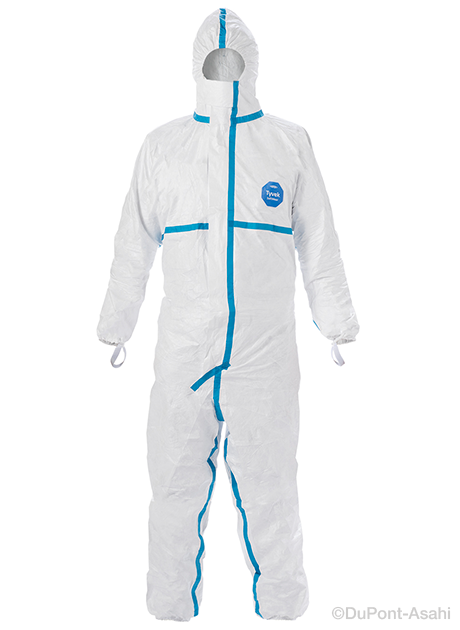 Tyvek Softwear III XL 防護服タイベック　ソフトウェア10枚 タイベック®ソフトウェア<sub>®</sub>│タイベック®防護服│旭