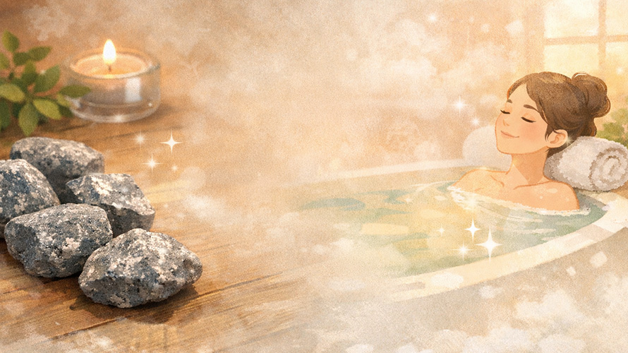 ラジウム鉱石とは？温浴時間を心地よく整える天然素材をやさしく解説