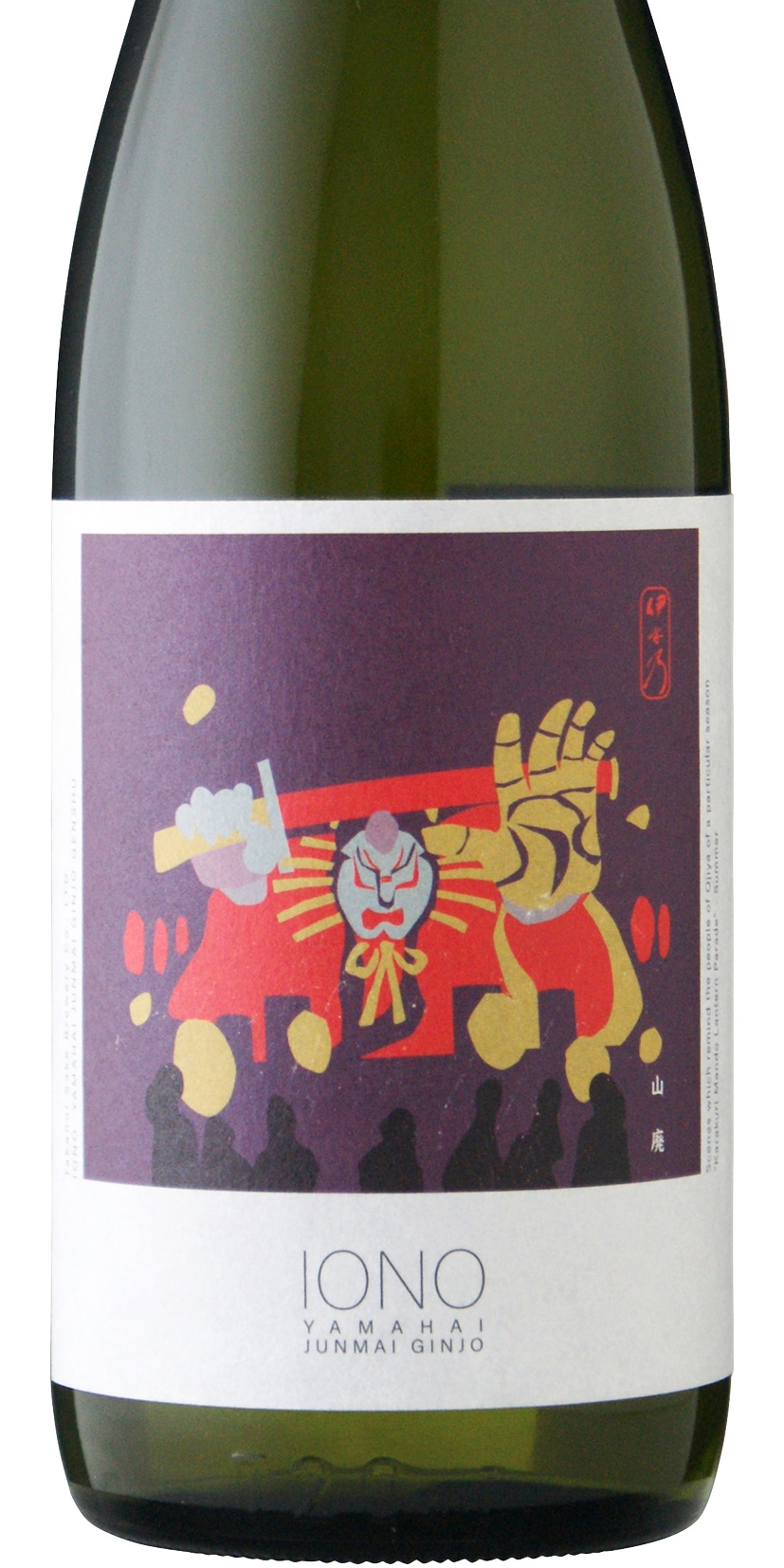 CS】伊乎乃 辛口山廃 純米吟醸 原酒 720ml／高の井酒造株式会社