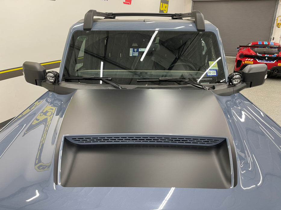 AFC Bronco Hood Graphic Blackout & Vent Inlay — Underground Graphics