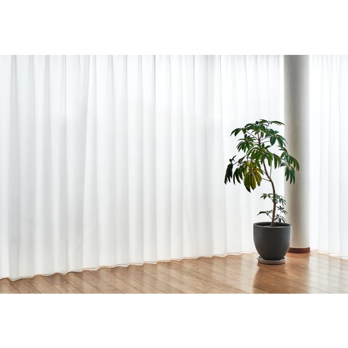 レースカーテン unico アイボリー 白 レースカーテン unico アイボリー