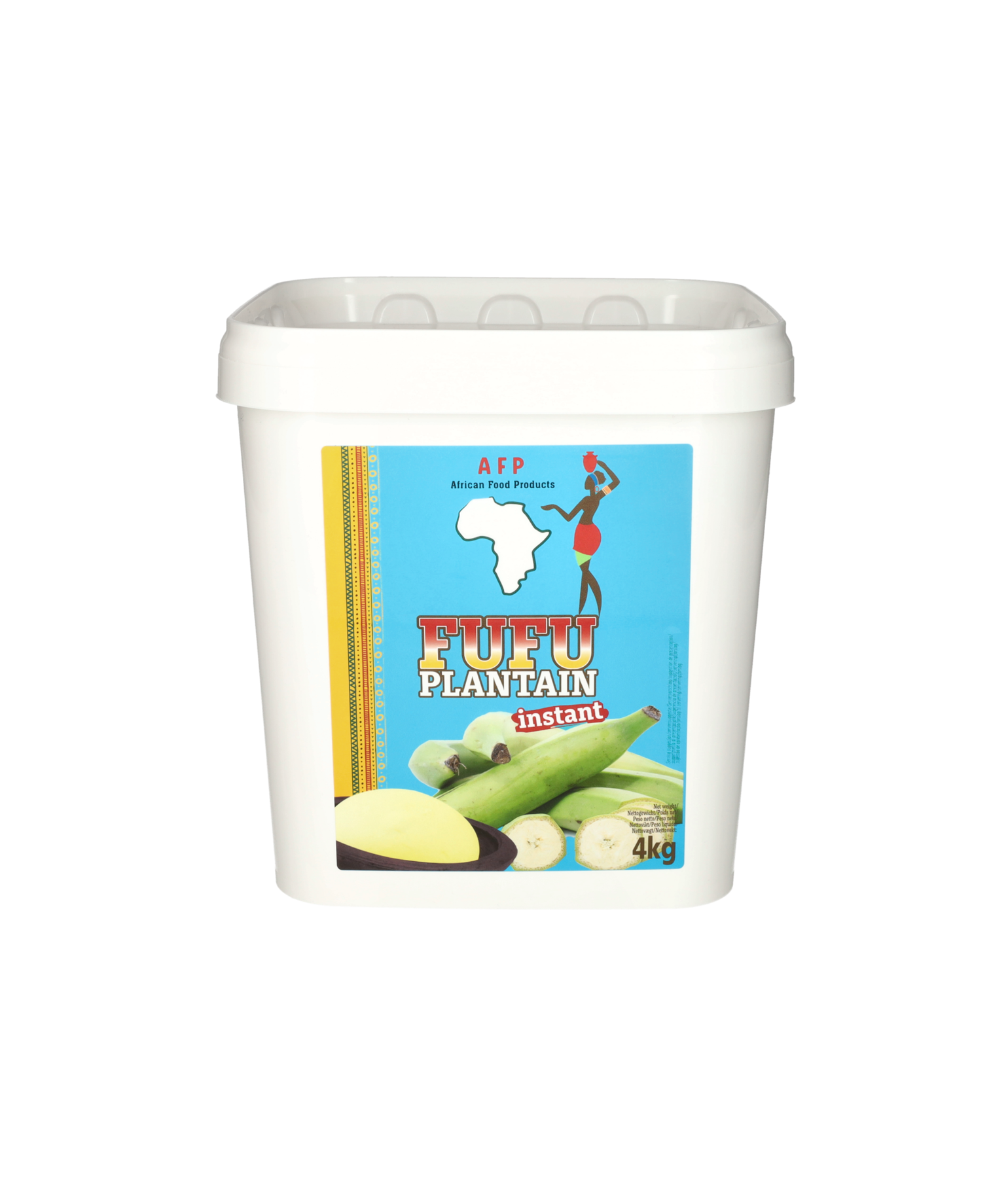 A.F.P. Fufu Plantain Instant 12 x 700 gr - Unidex Holland BV