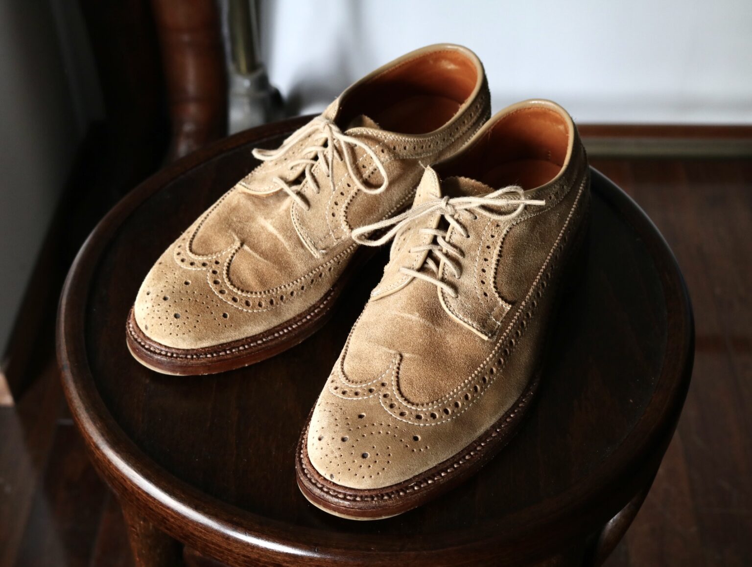 Alden 904 スエード ウイングチップ 8.5E オールデン 【公式通販】