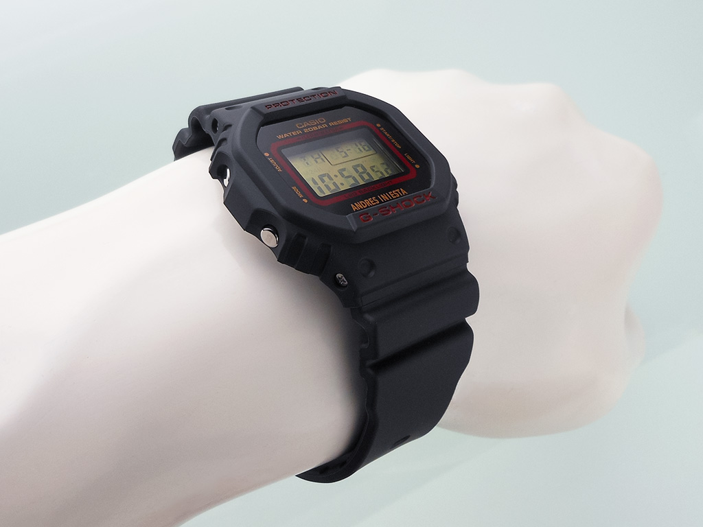 DW-5600AI-1JR/カシオ＜G-SHOCK＞イニエスタシグネチャーモデル | 静岡