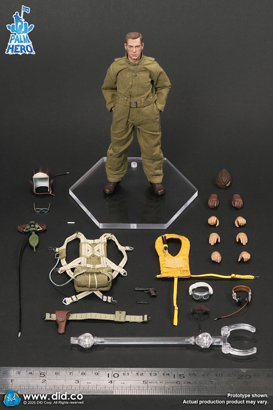 DID】XA80032 1/12 WW2 U.S. Army Air Force Pilot - Captain Rafed