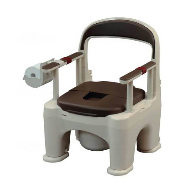 パナソニック PN-L30203 ポータブルトイレ 座楽 ラフィーネ あたたか