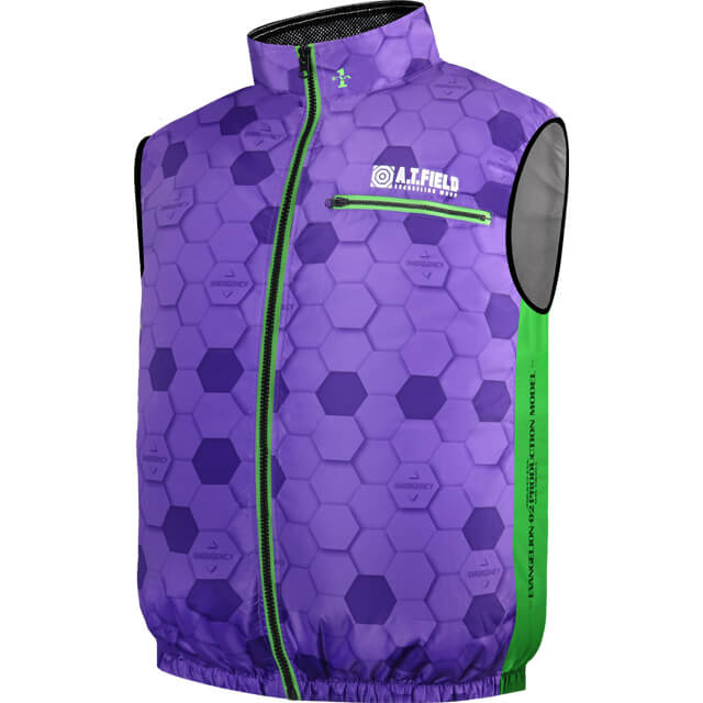 COVELL MJ-EVA2025 エヴァンゲリオンコラボ空調服 ベストのみ ウエダ