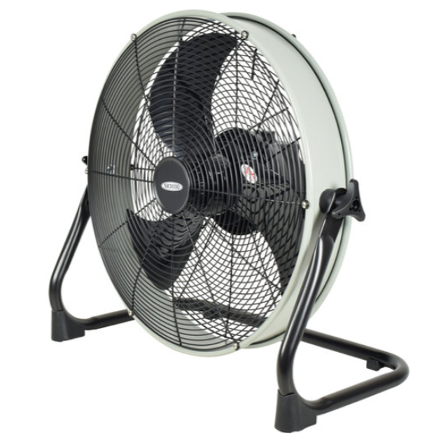 TRUSCO TFBA-45W-BK 全閉式工場扇 ジェネラルファン 壁掛けタイプ