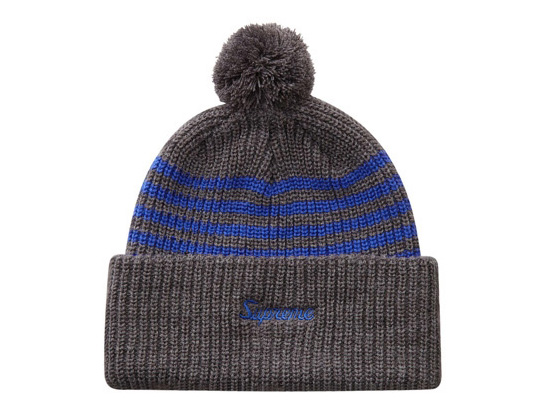 Supreme - Striped Loose Gauge Beanie - UG.SHAFT