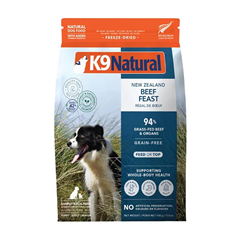 K9ナチュラル フリーズドライ ラム&キングサーモン・フィースト 500g