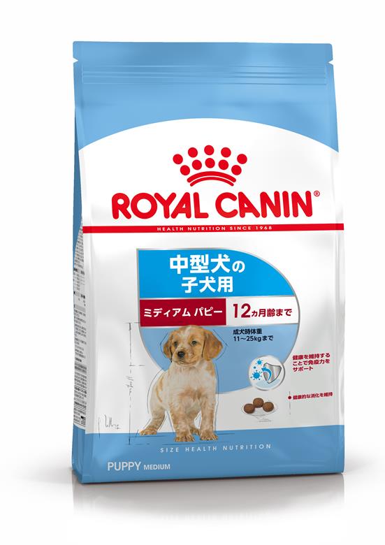 ロイヤルカナン ミディアム パピー 4kg | 通販