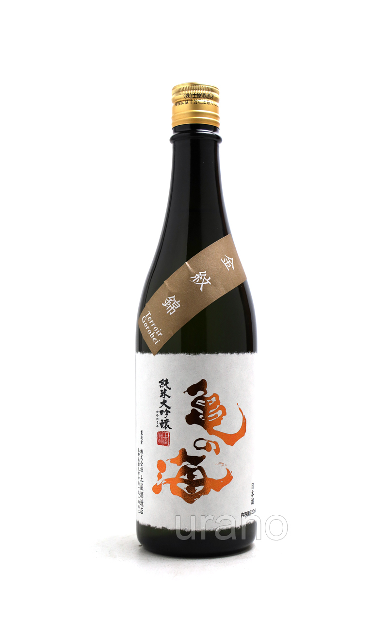 亀の海 純米大吟醸 金紋錦 Terroir Gorobei 720ml |正規特約店| うらの酒店