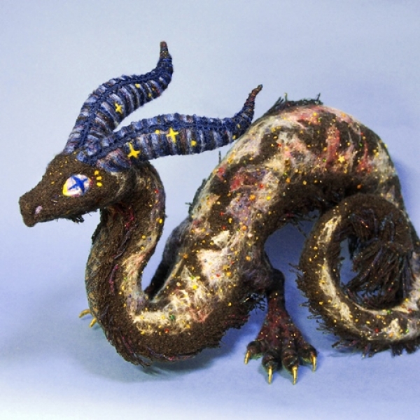 アートドール マシュマロ幻獣47 羊毛フェルト アートドール マシュマロ