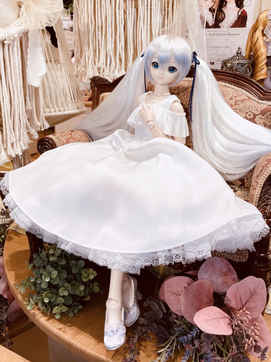 7月新作ドレス】「サマーワンピースセット（白）」のご紹介です