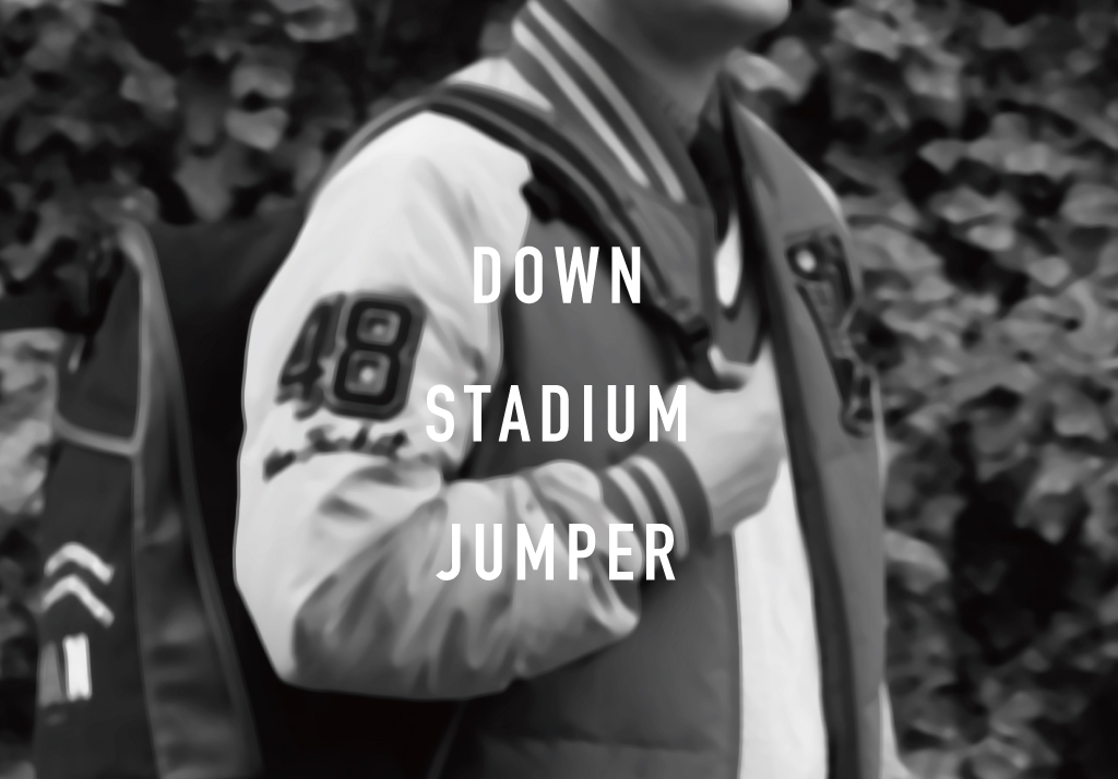 DOWN × STADIUM JUMPER】 - VAN STORE