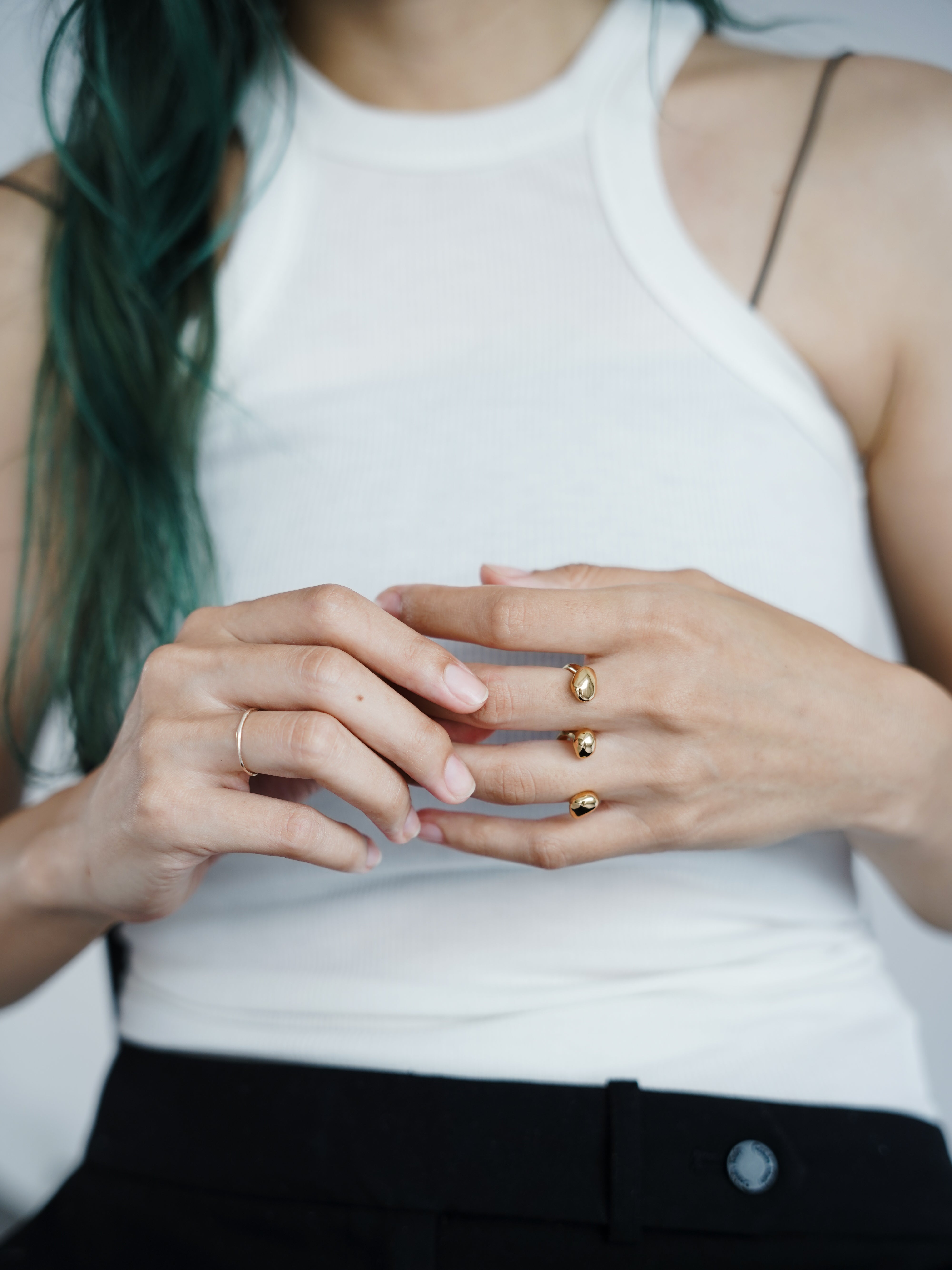 twig ring s / gold K14 – vebet jewelry