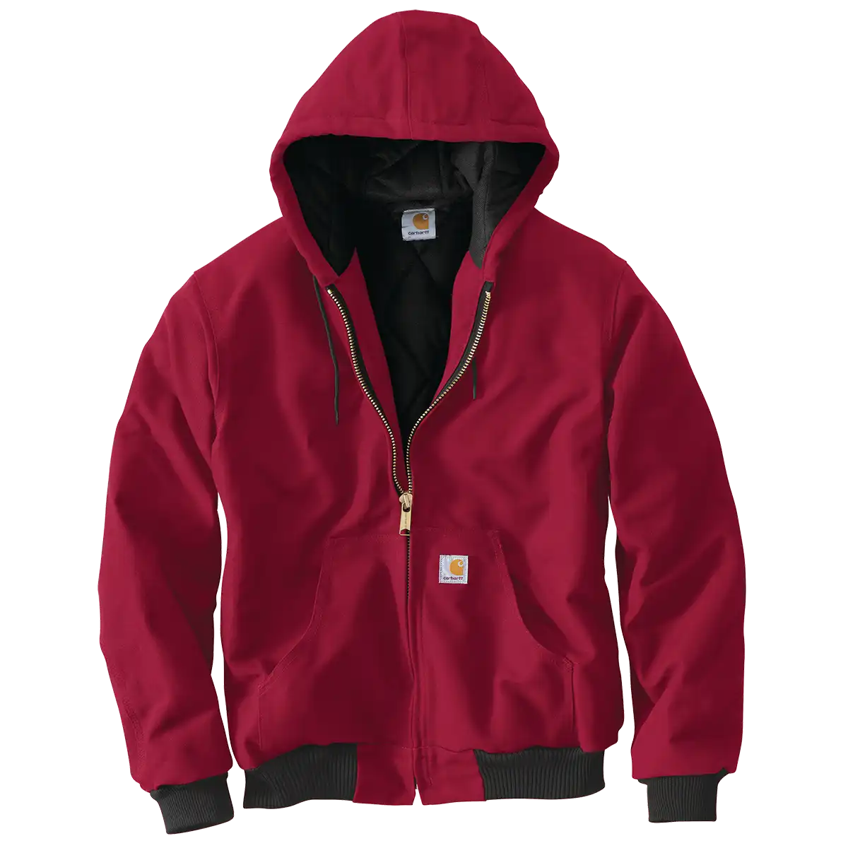 Carhartt Men's Flannel Lined Active Jac - Loose Fit - Firm Duck -3