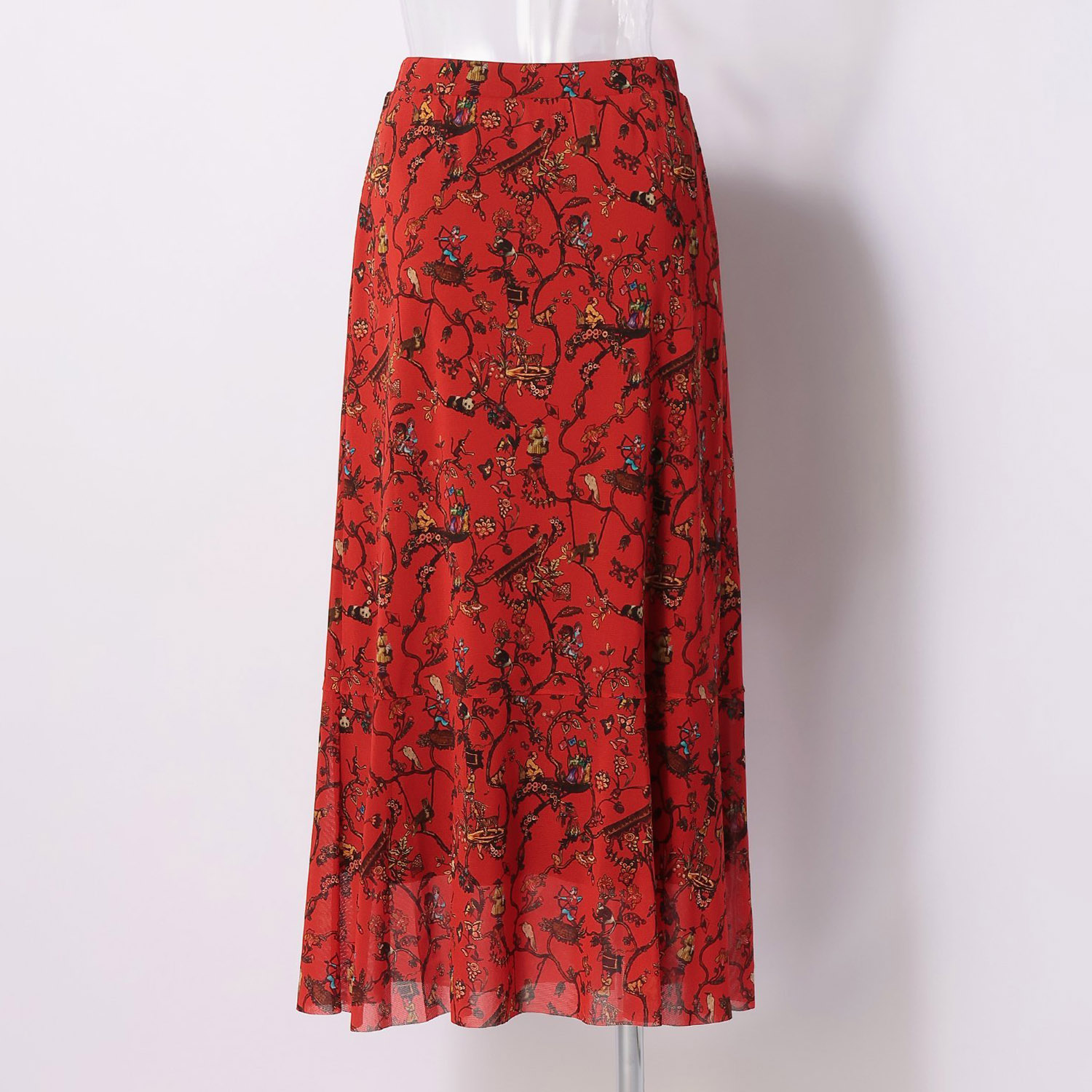 confiture- ANIMAL CHINOISERIE PRINT スカート｜VIVIENNE TAM