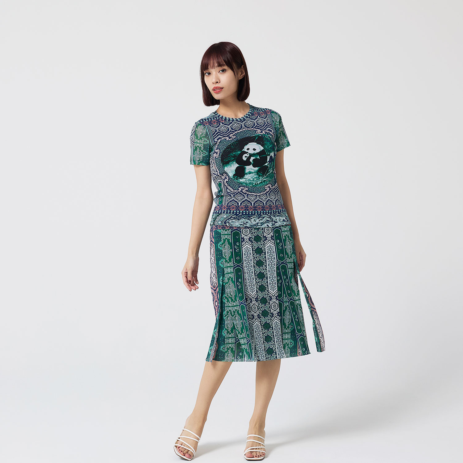 Panda netting スカート｜VIVIENNE TAM（ヴィヴィアンタム）公式