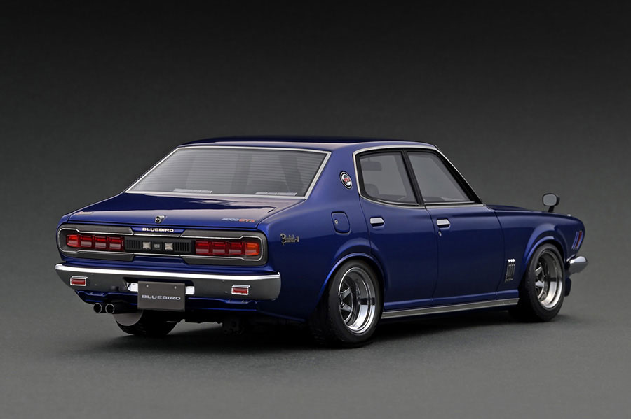イグニッションモデル 1/18 日産 ブルーバードU 2000GTX G610 ブルー