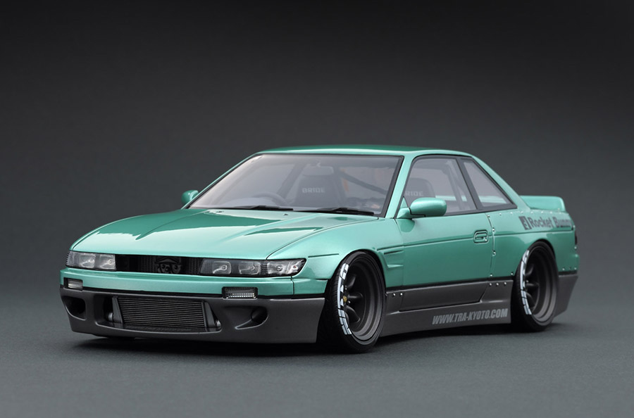 イグニッションモデル 日産 シルビア ロケットバニー S13 V1 グリーン