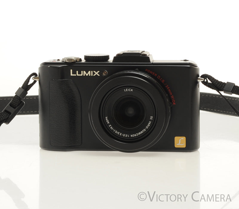 Panasonic Lumix DMC-LX5 10.1MP Digital Point & Shoot Camera [EXC]
