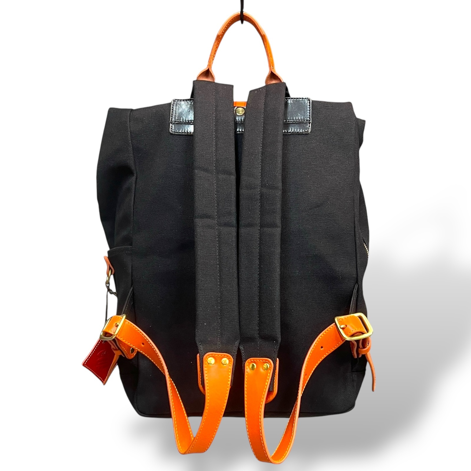 4カラー/カラーカスタマイズ/レザーパーツキャンバスリュック /（送料