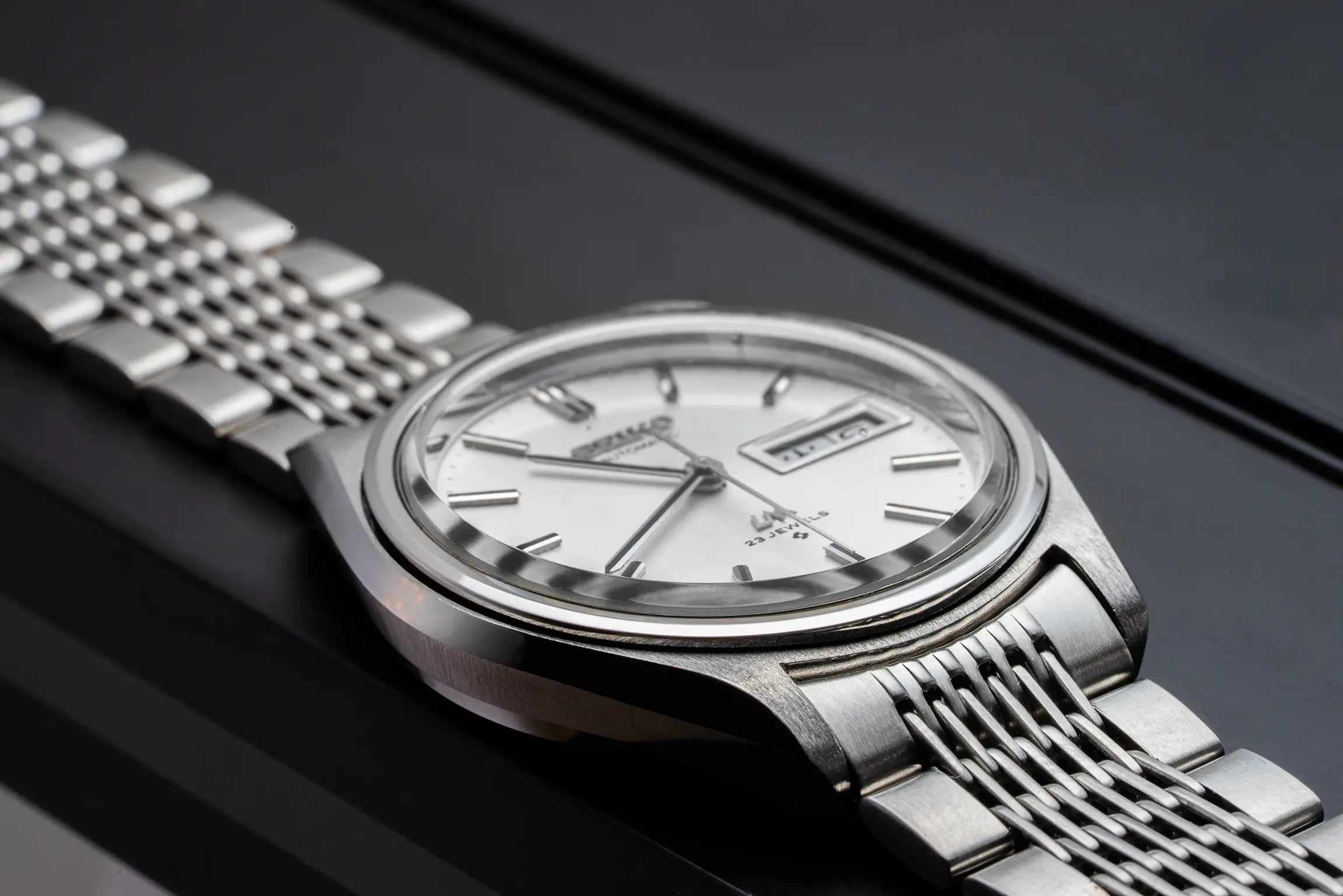 Seiko LM 5606-7071 — Men's Automatic Dress Watch — 1972