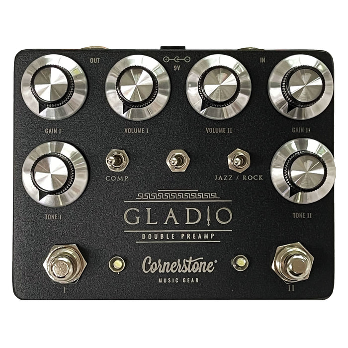 Cornerstone Gladio Double Preamp Pedal | Vision Guitar