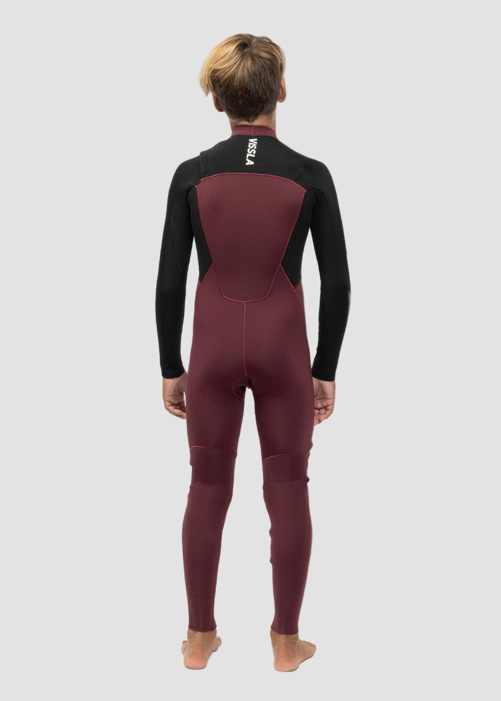 7 Seas Boys 3/2mm Bolt Chest Zip Wetsuit | Vissla Kids Fullsuit