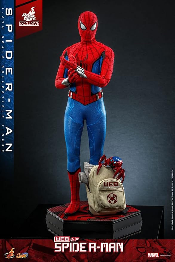 Hot Toys CMS010 W.E.B. of Spider-Man Comic Masterpiece 1/6 Scale
