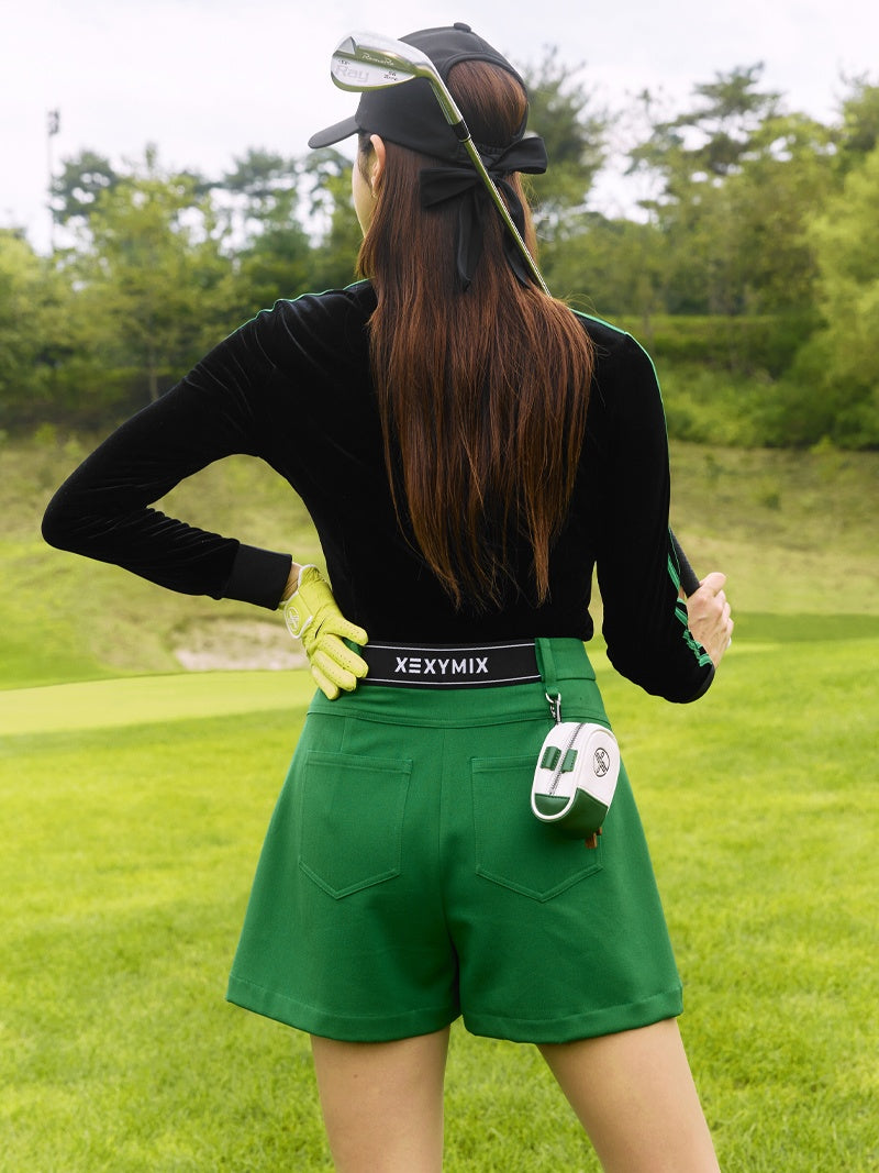 XGFSH02H3 台形キュロット ショートパンツ