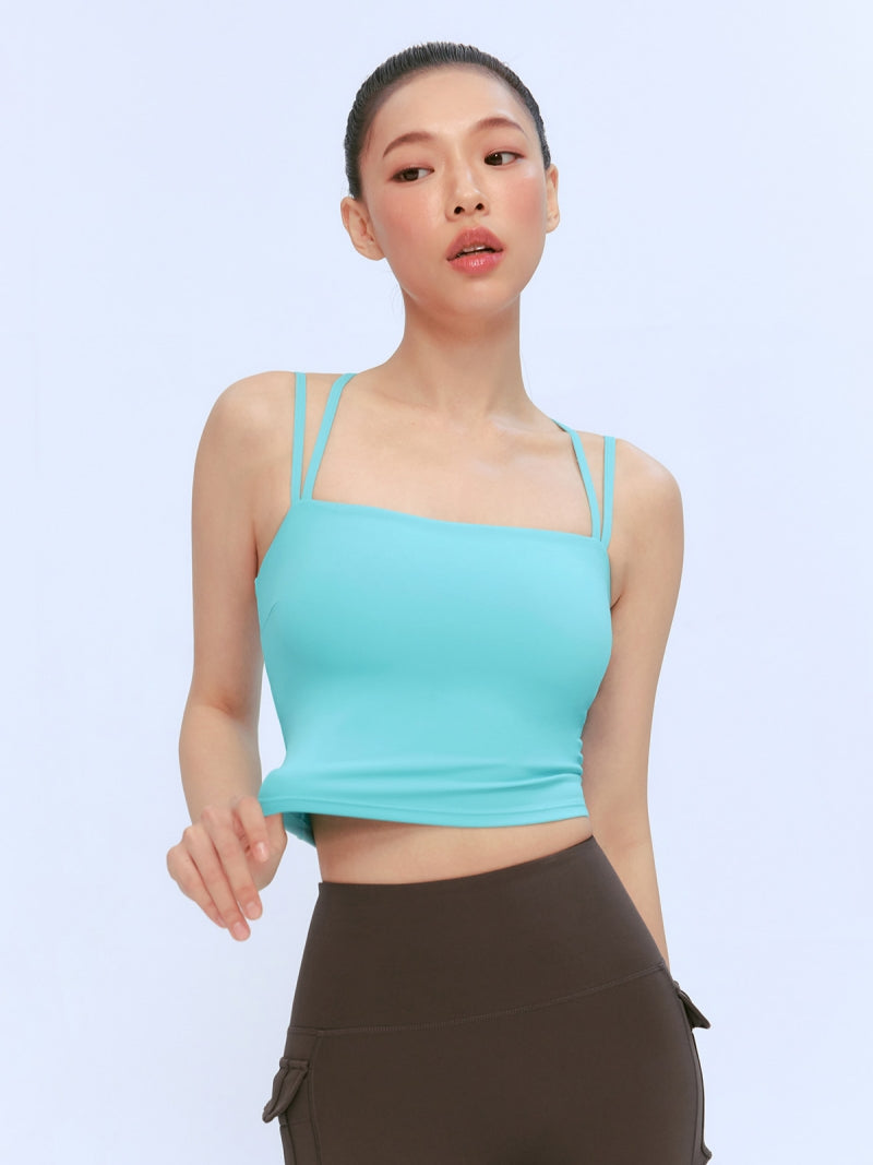 BLACK LABEL シグネチャーパワーライズ ダブルストラップ ブラトップ