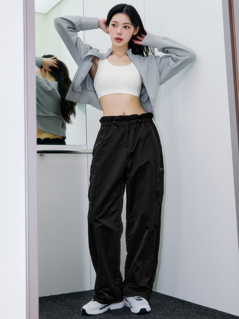 ハイネック 背中カーブライン入り ジャケット (単品)