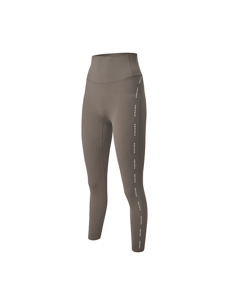 BLACK LABEL シグネチャー360N レタリングロゴライン レギンス