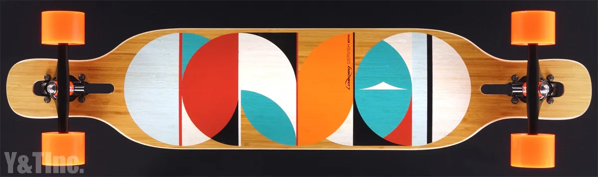 ローデッド Loaded ダービッシュサマ flex2 ロンスケデッキ ローデッド