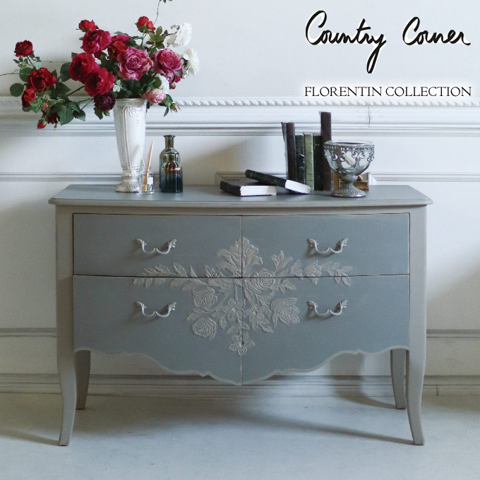 希少！廃盤 カントリーコーナー チェスト フランスメーカー家具 urara